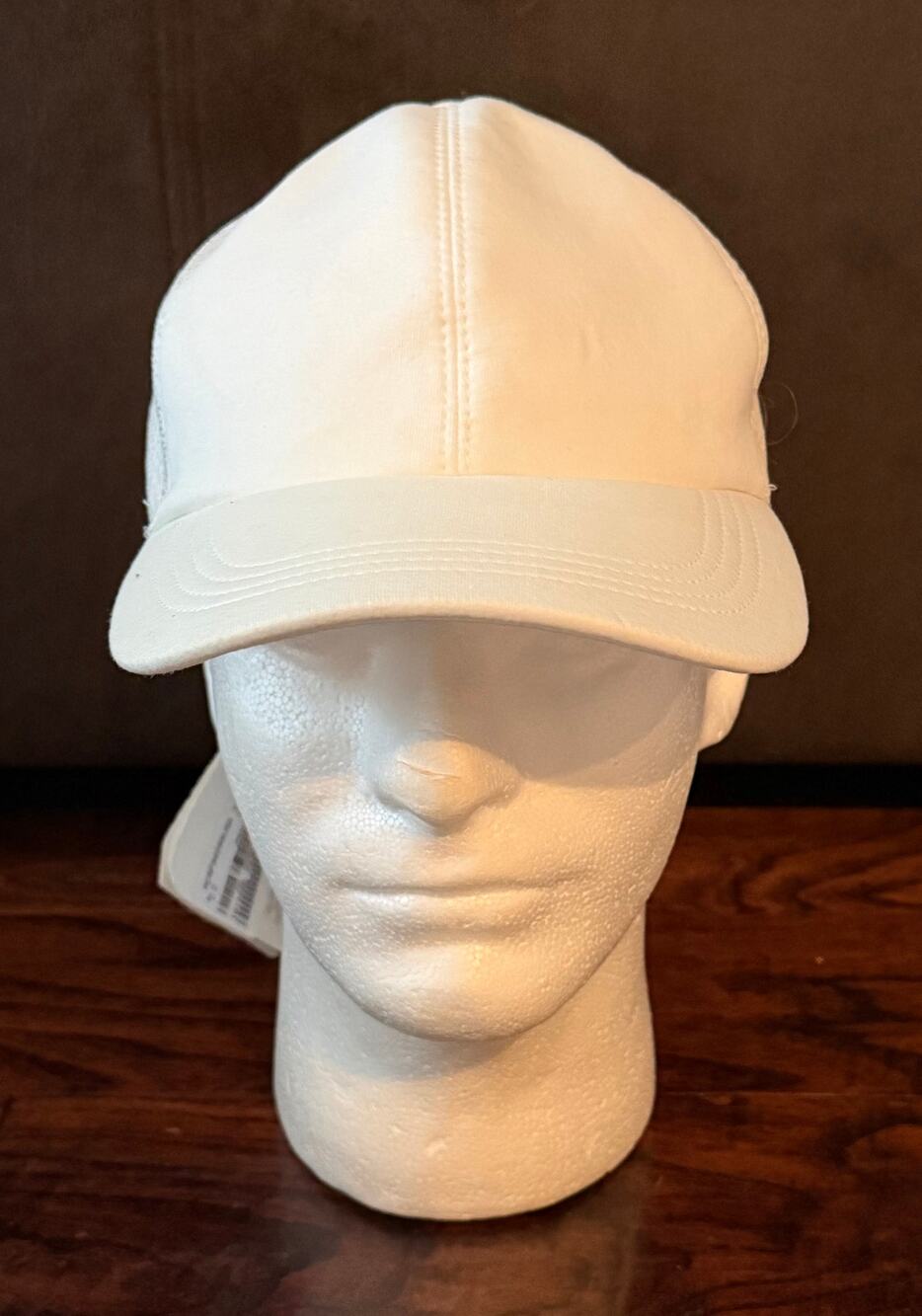 $1,195 NWT Brunello Cucinelli Ivory Cotton Sequin Baseball Cap Hat Size M